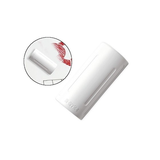 Borrador bi-office magnetico color blanco para pizarra blanca 128x60x30 mm