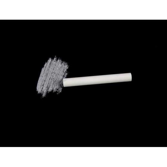 Tiza blanca antipolvo liderpapel caja de 10 unidades