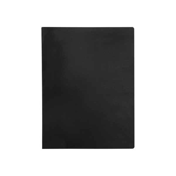 Carpeta liderpapel escaparate 50 fundas pvc folio negro