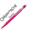 Boligrafo caran d'ache 849 fluo rosa punta media
