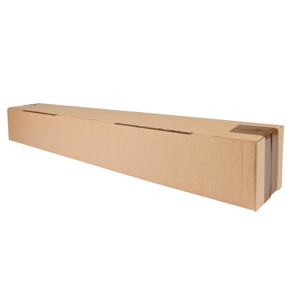 Caja para embalar q-connect tubo medidas 1020x150x150 mm espesor carton 3 mm