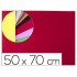 Goma eva liderpapel 50x70cm 60g/m2 espesor 2mm textura toalla rojo