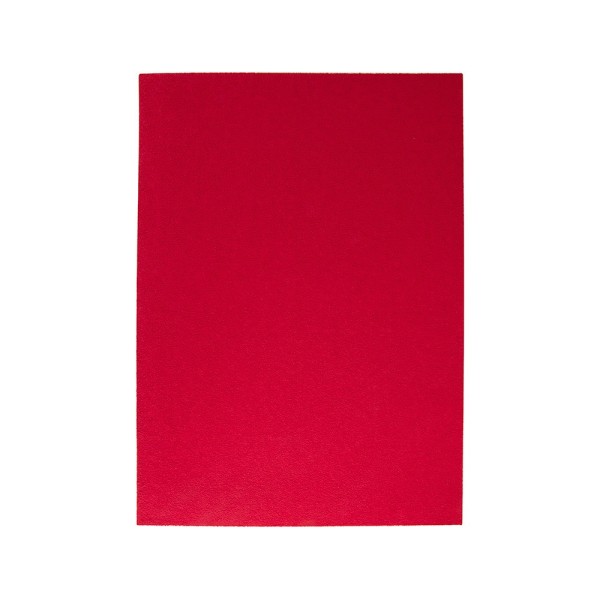 Goma eva liderpapel 50x70cm 60g/m2 espesor 2mm textura toalla rojo