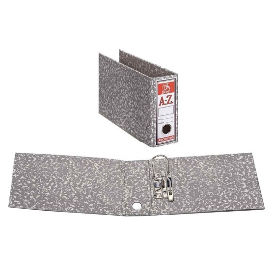 Archivador A-Z DOHE Archiclas 4º Apaisado Jaspeado Gris