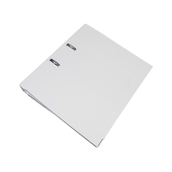 Archivador de palanca liderpapel a4 documenta forrado pvc con rado lomo 52mmblanco compresor metalico