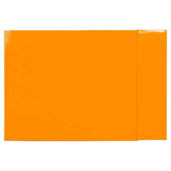 Caja archivador liderpapel de palanca carton din-a4 documenta lomo 75mm color naranja