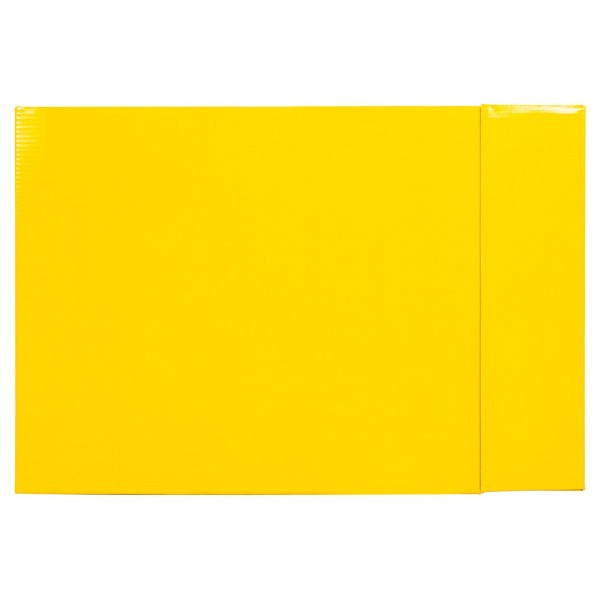 Caja archivador liderpapel de palanca carton din-a4 documenta lomo 75mm color amarillo