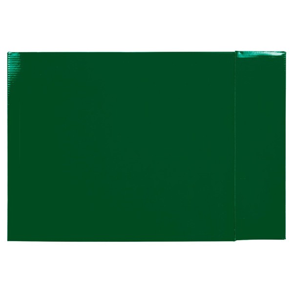 Caja archivador liderpapel de palanca carton din-a4 documenta lomo 75mm color verde