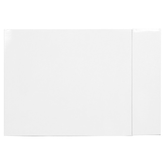 Caja archivador liderpapel de palanca carton folio documenta lomo 75mm color blanca