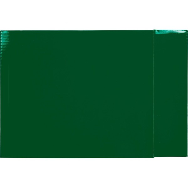 Caja archivador liderpapel de palanca carton folio documenta lomo 75mm color verde