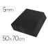 Carton pluma liderpapel negro doble cara 50x70 cm espesor 5 mm
