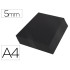 Carton pluma liderpapel negro doble cara din a4 espesor 5 mm