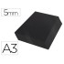 Carton pluma liderpapel negro doble cara din a3 espesor 5 mm