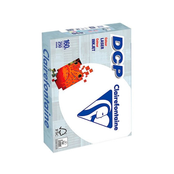 Papel fotocopiadora clairefontaine din a3 160 gramos paquete de 250 hojas