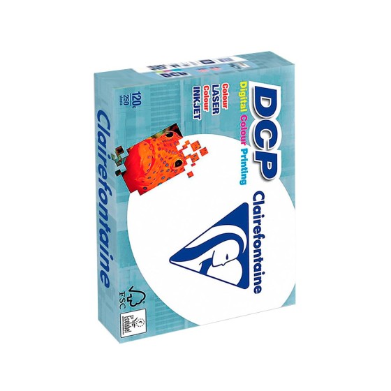 Papel fotocopiadora clairefontaine din a3 120 gramos paquete de 250 hojas