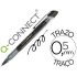 Rotulador q-connect roller ball negro 0,5 mm