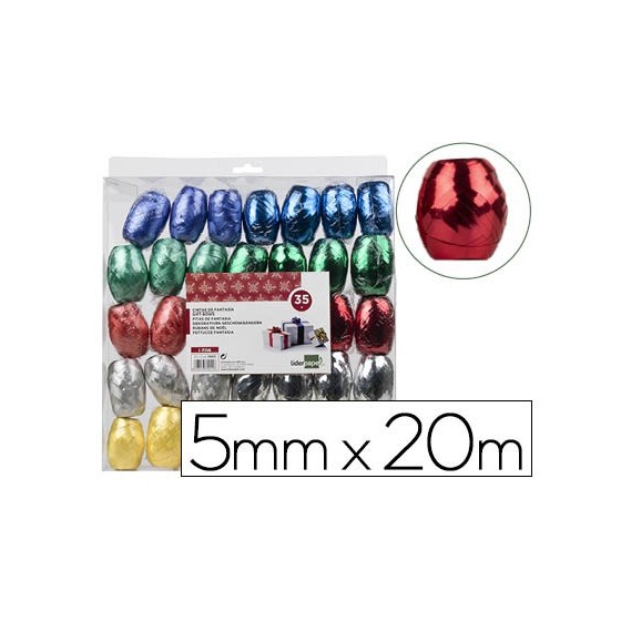 Cinta fantasia liderpapel barrilete colores surtidos