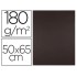 Cartulina liderpapel 50x65 cm 180 gr marron unidad