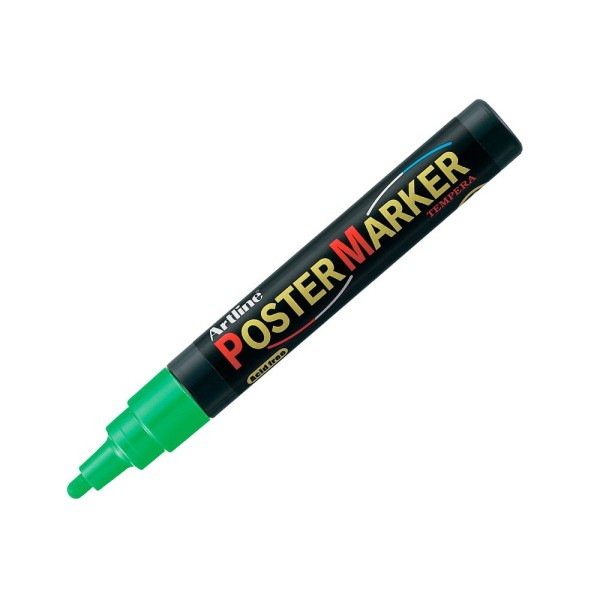 Rotulador artline poster marker epp-4-ver flu punta redonda 2 mm color verde fluor