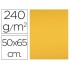 Cartulina liderpapel 50x65 cm 240g/m2 oro viejo paquete de 25 unidades