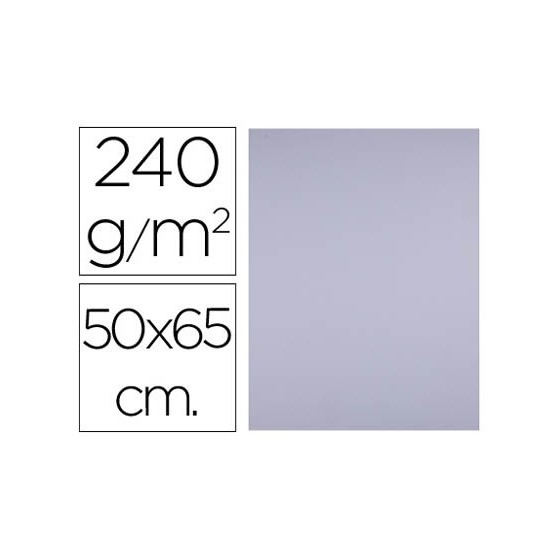 Cartulina liderpapel 50x65 cm 240g/m2 lila paquete de 25 unidades