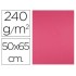 Cartulina liderpapel 50x65 cm 240g/m2 fucsia paquete de 25 unidades