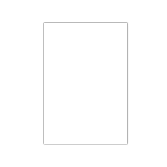 Cartulina liderpapel 50x65 cm 240g/m2 blanco paquete de 25 unidades