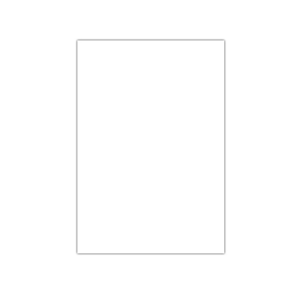 Cartulina liderpapel 50x65 cm 240g/m2 blanco paquete de 25 unidades