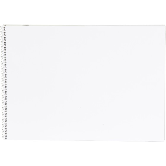 Bloc dibujo liderpapel artistico espiral 230x325mm 20 hojas 130g/m2 sin recuadro sin microperforado