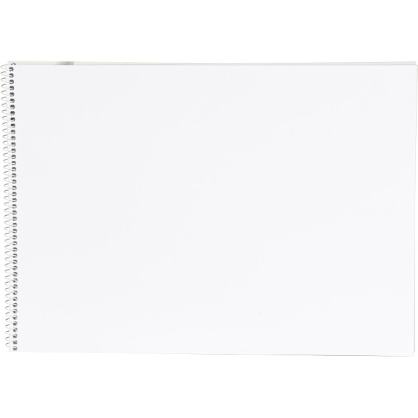 Bloc dibujo liderpapel artistico espiral 230x325mm 20 hojas 130g/m2 sin recuadro sin microperforado