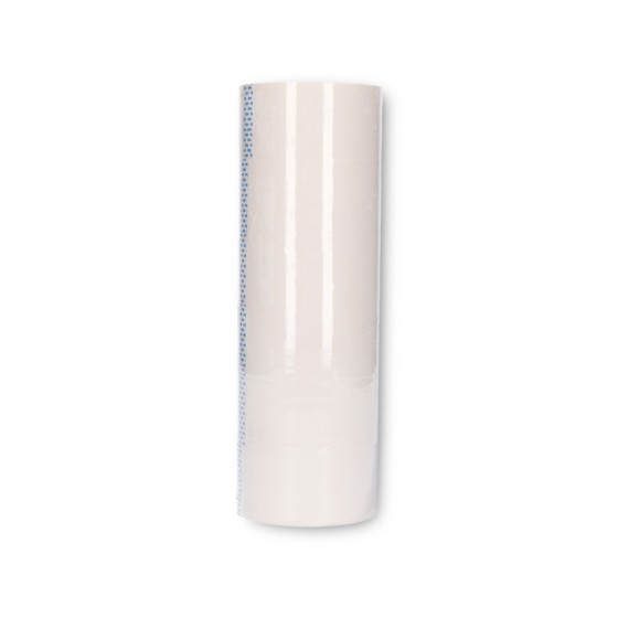 Cinta adhesiva q-connect polipropileno blanca 66 mt x 75 mm para embalaje