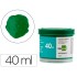 Tempera liderpapel escolar 40 ml verde