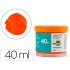 Tempera liderpapel escolar 40 ml naranja