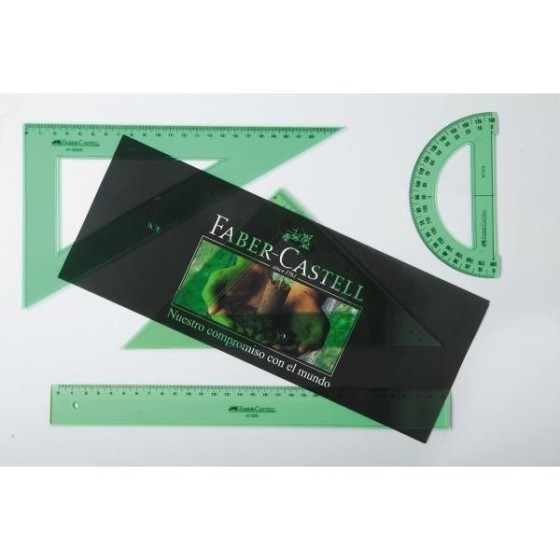 Estuche Dibujo FABER-CASTELL Verde