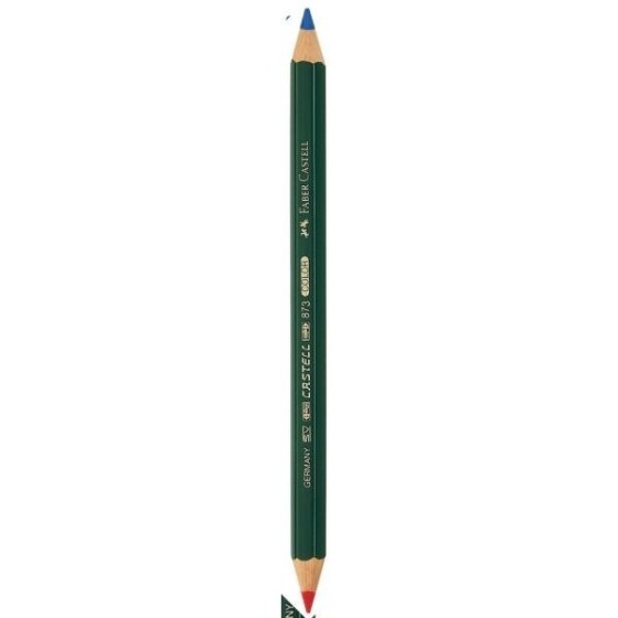 Lapicero Bicolor FABER-CASTELL 873 Rojo/Azul