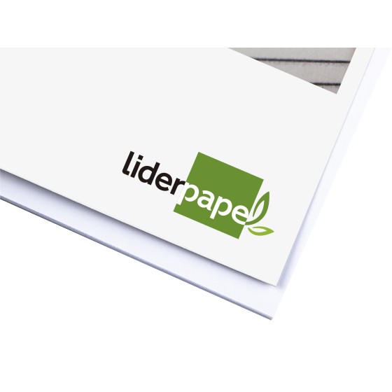 Bloc musica liderpapel pentagrama 5mm cuarto 20 hojas 100g/m2 grapado