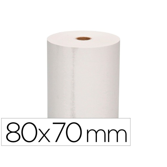 Rollo sumadora q-connect termico 80x68x11 mm 58 gr sin bifenol a