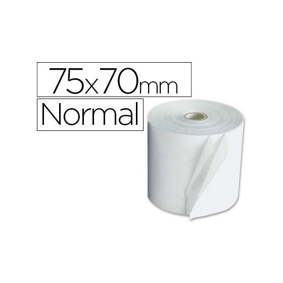 Rolo branco q-connect electra 75x70x11mm 60 grs
