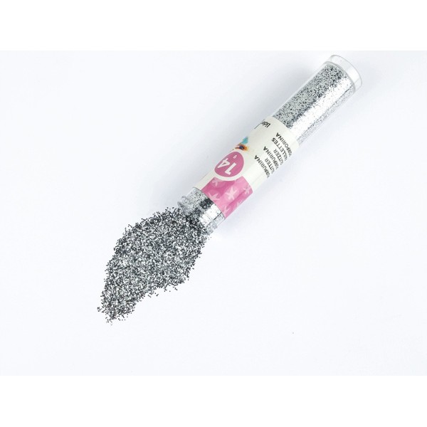 Purpurina liderpapel fantasia color plata bote de 14 gr