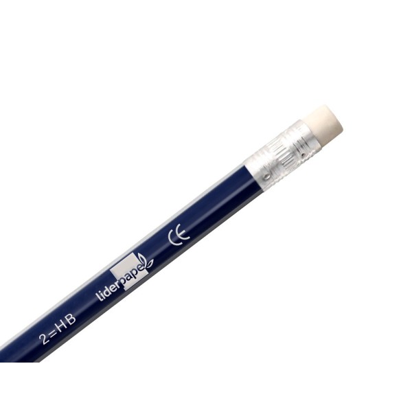 Lapices de grafito con goma liderpapel triangular