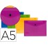 Carpeta liderpapel dossier broche polipropileno din a5 pack de 4 colores surtidos