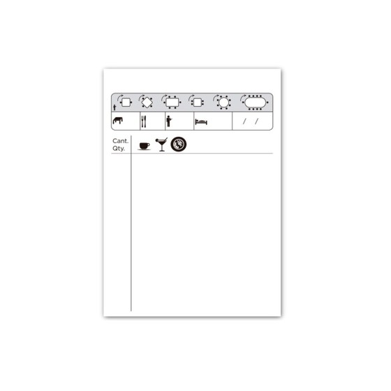 Talonario liderpapel camarero 8º original y copia t252 zig zag