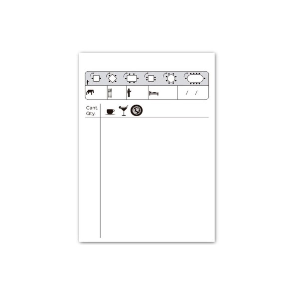 Talonario liderpapel camarero 8º original y copia t252 zig zag