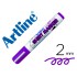 Rotulador artline camiseta ekt-2 violeta punta redonda 2 mm para uso en camisetas