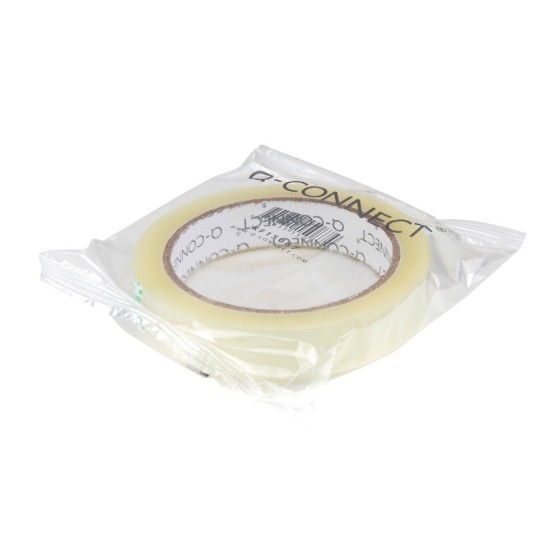 Cinta adhesiva q-connect 66 mt x 19 mm encelofanada