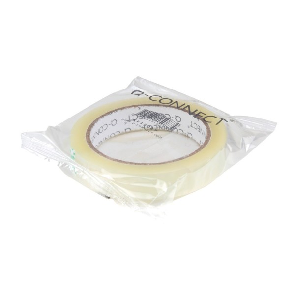 Cinta adhesiva q-connect 66 mt x 19 mm encelofanada