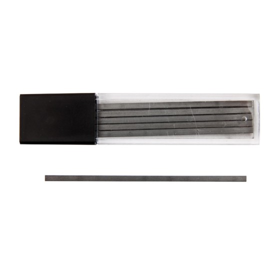 Minas liderpapel grafito rectangulares 2x0,9 mm hb tubo de 12 minas