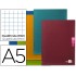 Libreta liderpapel scriptus a5 48 hojas 90g/m2 cuadro 8mm con margen