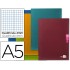 Libreta liderpapel scriptus a5 plus 48 hoj.90g/m2 cuadro 4mm con margen