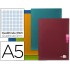 Libreta liderpapel scriptus a5 plus 48 hoj. 90g/m2 cuadro 3mmcon margen
